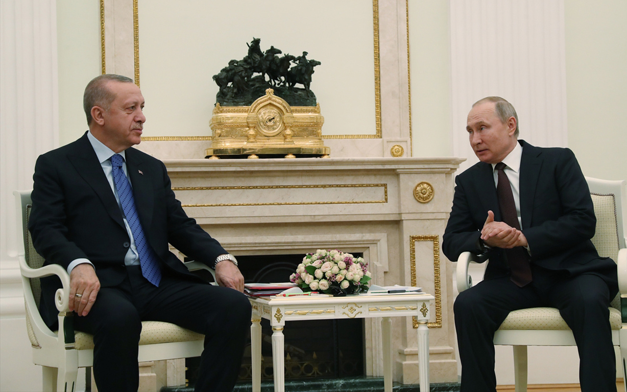 Cumhurbaşkanı Erdoğan, Putin ile görüştü! İlk açıklama geldi