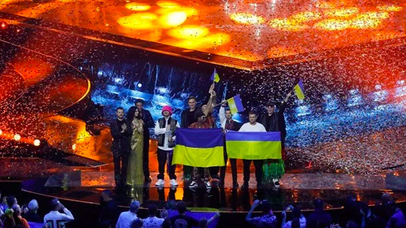 Eurovision’un birincisi Ukrayna oldu