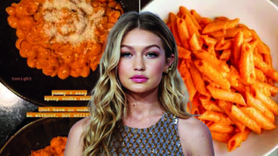 Herkes Tiktok makarnasını konuşuyor! Gigi Hadid’in özel soslu tarifi sosyal medyayı salladı