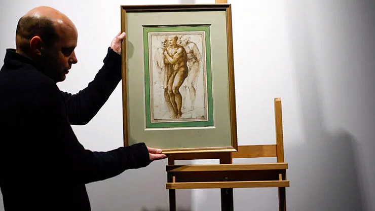 Michelangelo’nun eseri, 23 milyon euroya satıldı