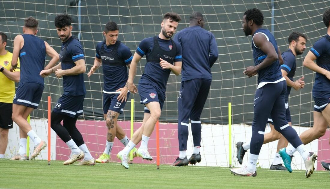 Hatayspor, Trabzonspor maçının hazırlıklarına devam etti