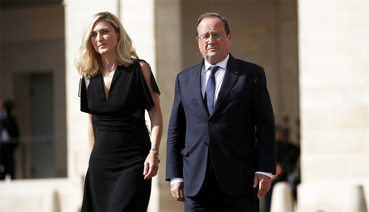 Francois Hollande ile oyuncu Julie Gayet evlendi