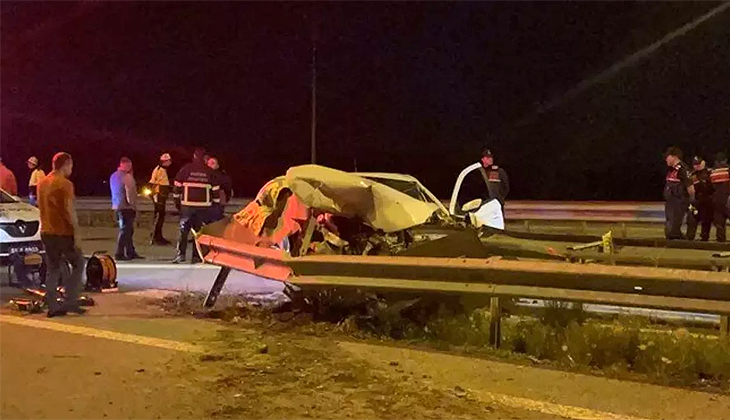 Ankara-Niğde Otoyolu’nda kaza: 2 ölü, 2 yaralı