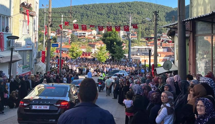 Bursa’da şehide veda! Piyade Teğmen Halis Keskin, son yolculuğuna uğurlandı