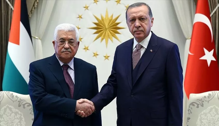 Erdoğan, Mahmud Abbas ile görüştü