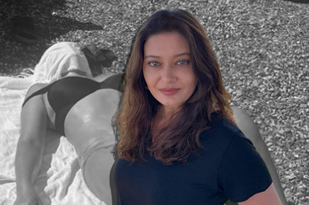 Nurgül Yeşilçay sıcak havadan şikâyet etti