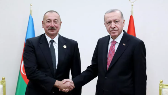 Cumhurbaşkanı Erdoğan, Aliyev ile görüştü