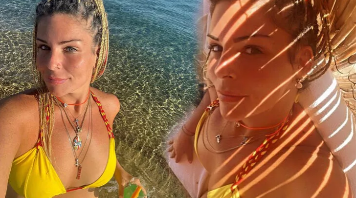 93 kilo veren Pelin Öztekin’den bikinili paylaşım