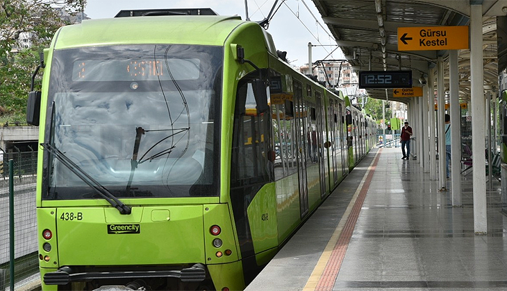 Bursa’da metro seferleri normale döndü