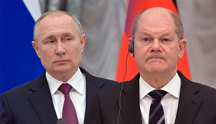 Putin ve Scholz, Ukrayna’daki durumu görüştü