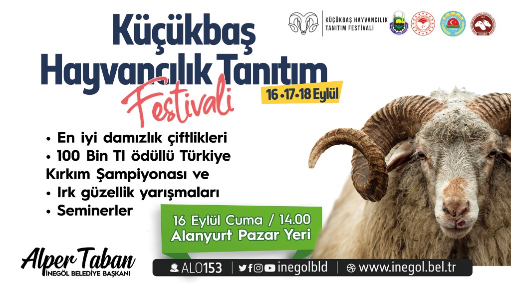 İnegöl’de Festival Haftası: 2 festival birden başlıyor