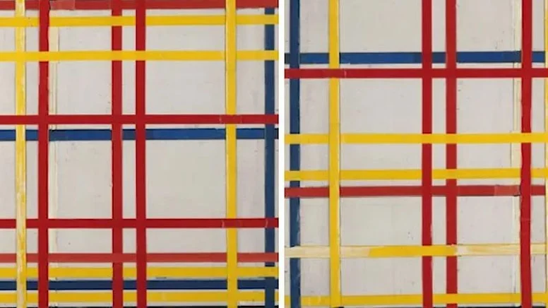 Mondrian’ın ünlü tablosu 75 yıldır yanlış asılmış - Norm Haber