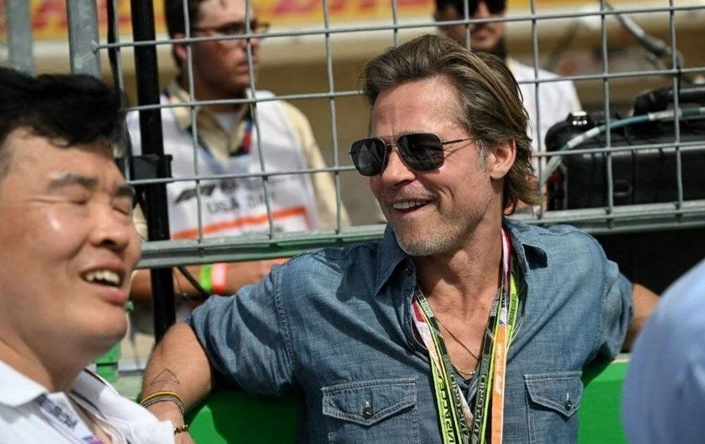 Brad Pitt ile Ines de Ramon birlikte!