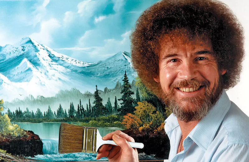 Bob Ross’un resimleri yapay zekayla hareketlendirildi