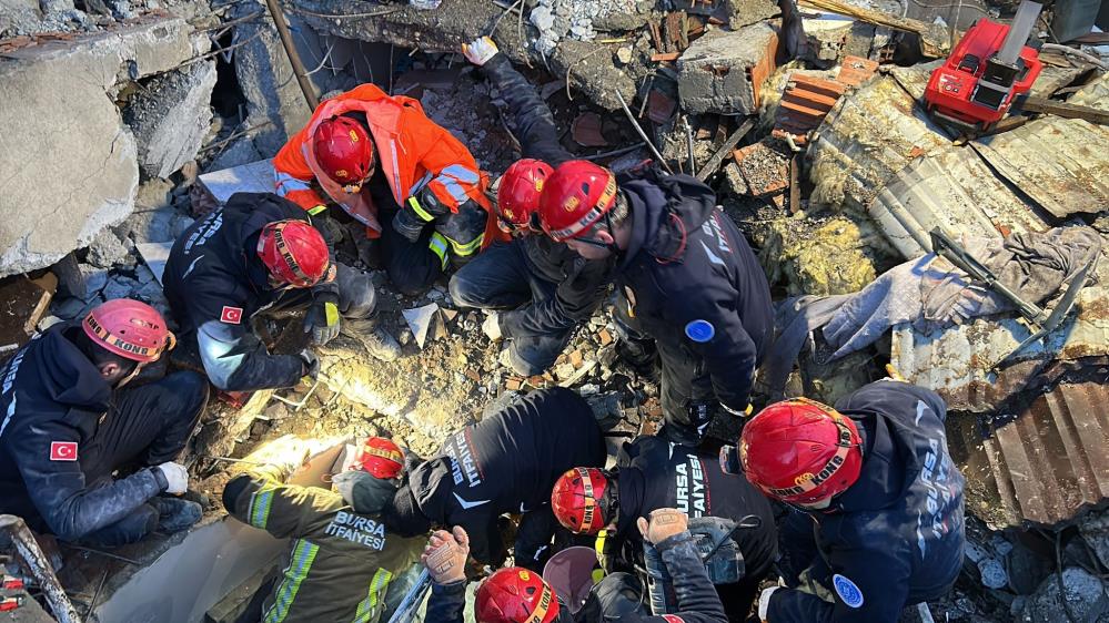 Bursa tüm gücüyle deprem bölgesinde