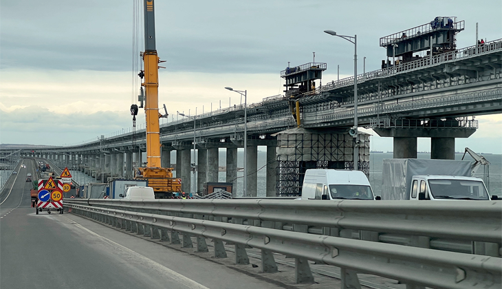 Kırım Köprüsü, çift yönlü trafiğe tekrar açıldı