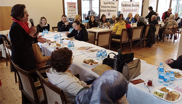 Cumhuriyet Kadınları Derneği’nden Kadınlar Günü buluşması