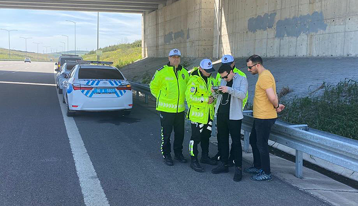 Bursa polisinden bayram denetimi