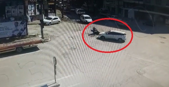 Bursa’da motosiklet sürücüsü ölümden döndü