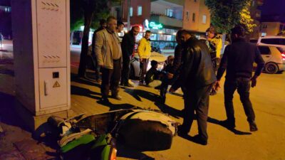 Bursa’da bisikletli sürücü yaralandı