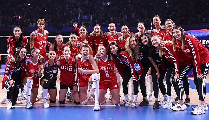 Türkiye A Milli Voleybol Takımı, Güney Kore’yi mağlup etti