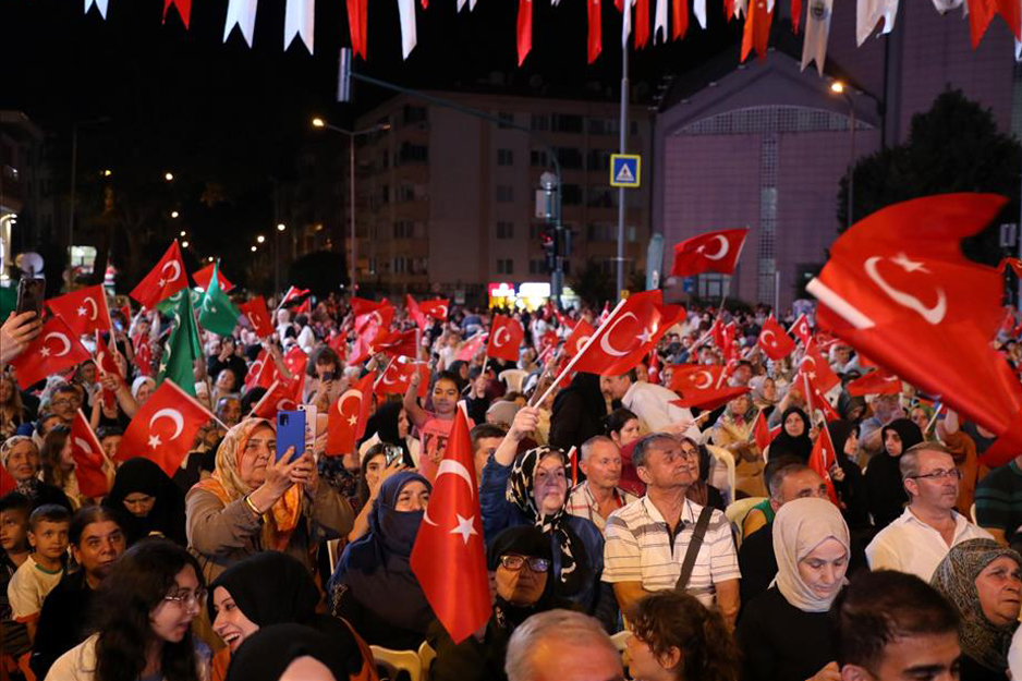 15 Temmuz şehitleri İnegöl’de anıldı