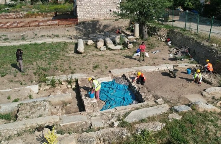 Çavdarhisar Aizanoi Antik Kentinde kazılar başladı