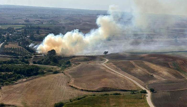 Adana’da ormanlık alanda yangın: Müdahale sürüyor