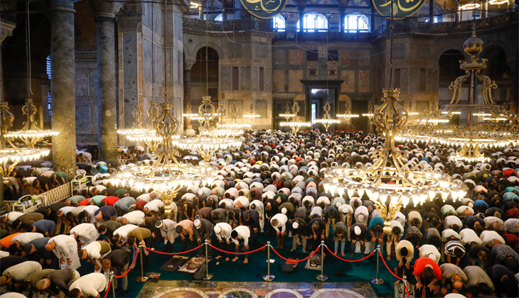 Diyanet İşleri Başkanı Erbaş: Ayasofya’da buluşuyoruz