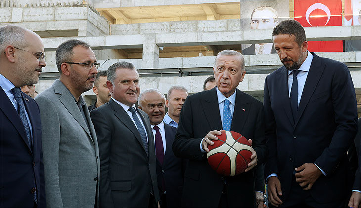 Erdoğan: Basketbol Gelişim Merkezi’ni 2024 yılında hizmete sunmayı planlıyoruz