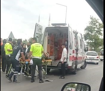 Bursa’da motosikletli ağır yaralandı