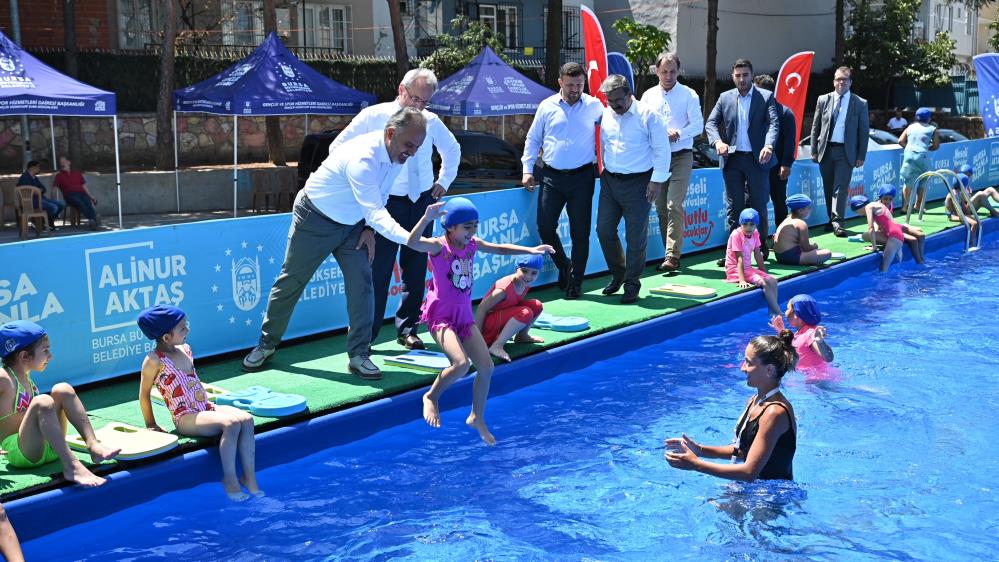 Bursa’da serinleten eğitim