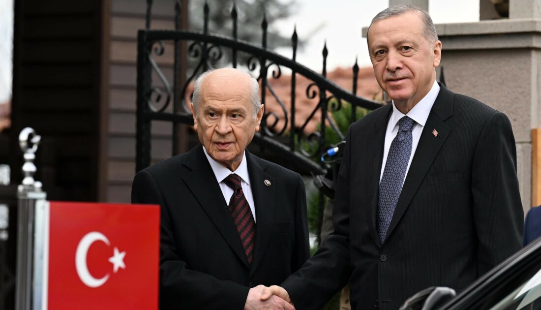 Erdoğan, Bahçeli ile görüştü