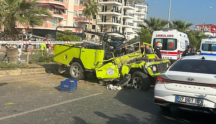 Antalya’da safari faciası: 3 ölü, 16 yaralı