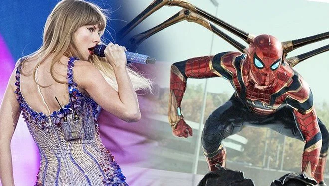 Taylor Swift Örümcek-Adam filminin bilet satış rekorunu kırdı