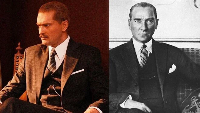 ‘Son Akşam Yemeği’nde Atatürk’ü canlandıran Onur Tuna’dan ilk kare