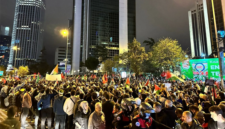 İsrail, Gazze’de hastaneyi vurdu: Türkiye dahil çok sayıda ülkede protestolar başladı