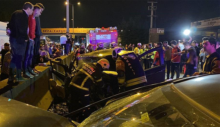 Kocaeli’de trafik kazası: 2 ölü, 7 yaralı