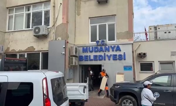 Mudanya Belediyesi tahliye ediliyor!