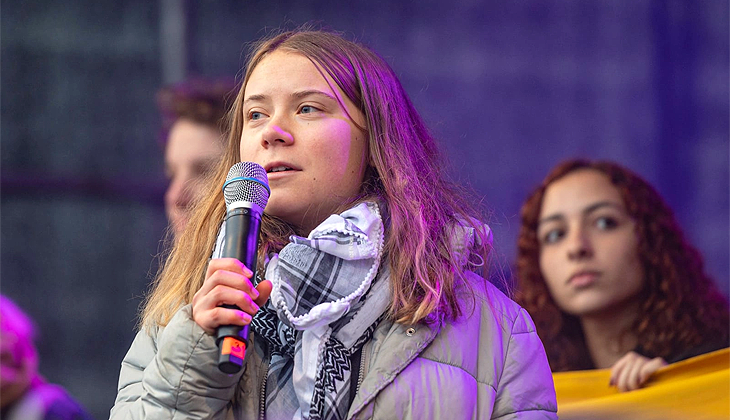 Greta Thunberg: Filistin’e destek olmak insan olmaktır