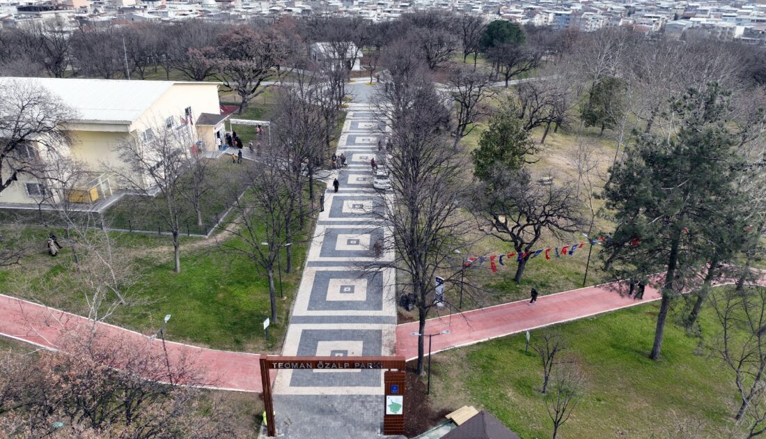 Teoman Özalp Parkı, yenilenen yüzüyle hizmette