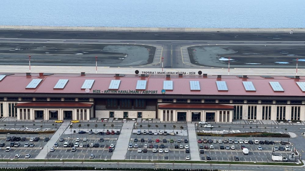 Rize-Artvin Havalimanı’nı 85 bin 794 yolcu kullandı