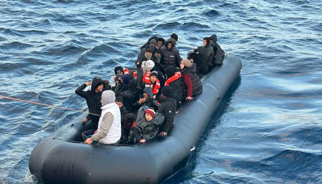 159 düzensiz göçmen kurtarıldı