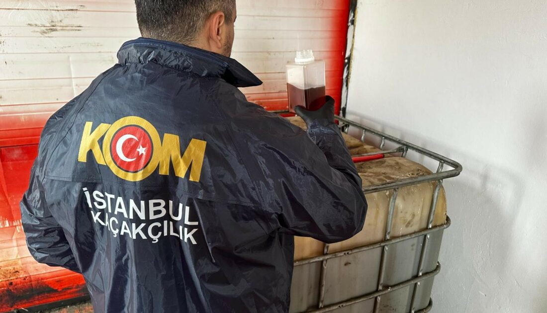 755 ton kaçak akaryakıt ele geçirildi