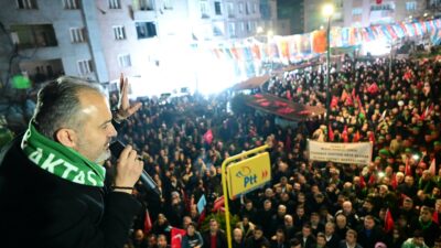 Başkan Aktaş’a Emek’te coşkulu karşılama