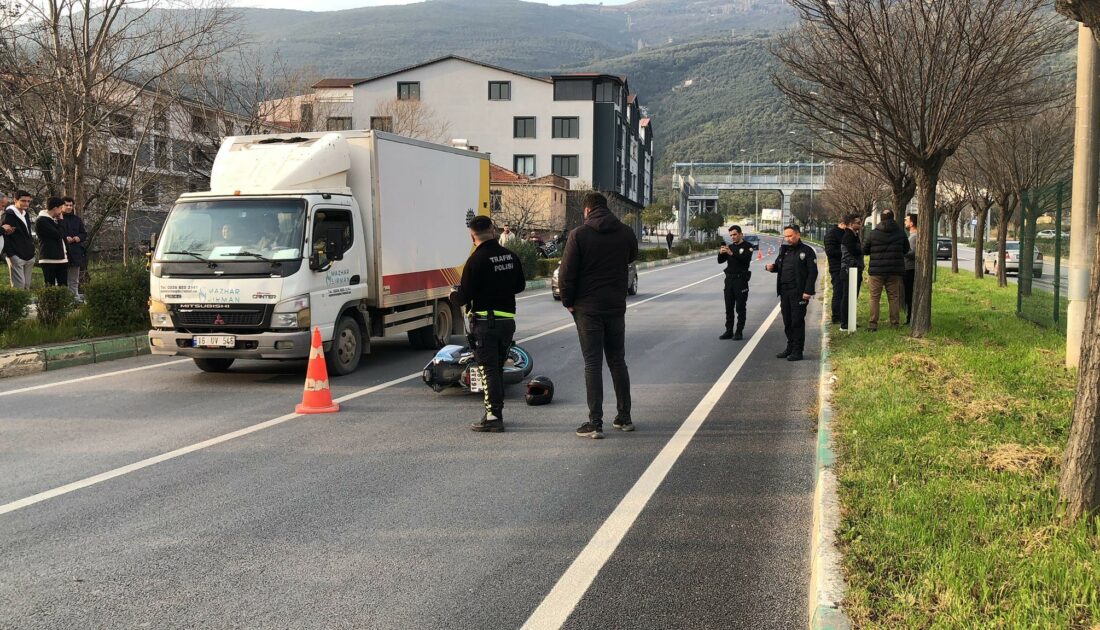 Bursa’da motosiklet sürücüsünden acı haber