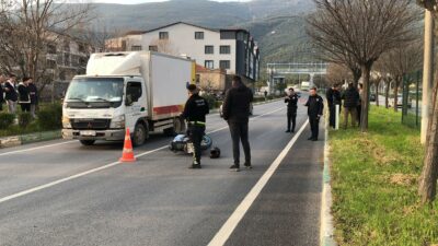 Bursa’da motosiklet sürücüsünden acı haber