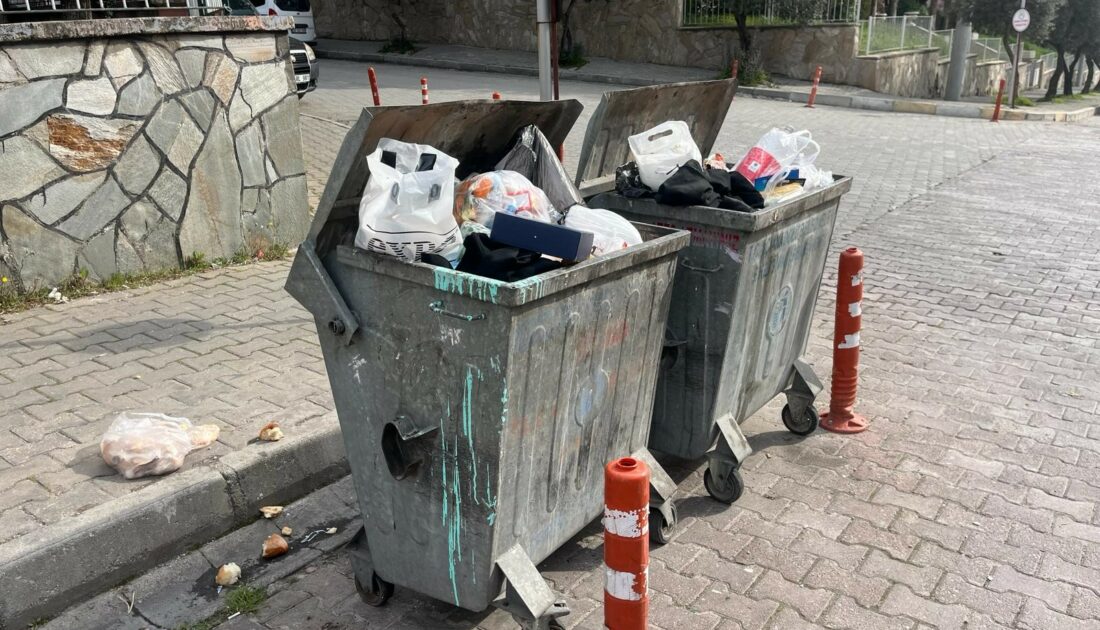 Buldan’da çöp yığınları tepki çekti