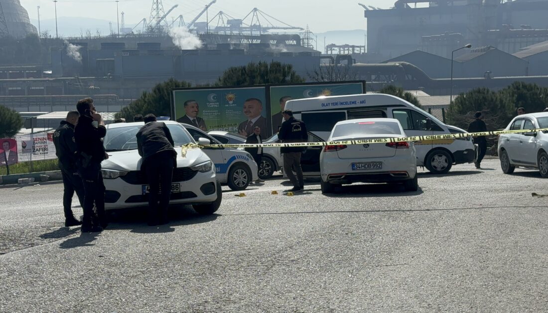 Husumetlisini otomobilden indiği esnada tabancayla vurdu