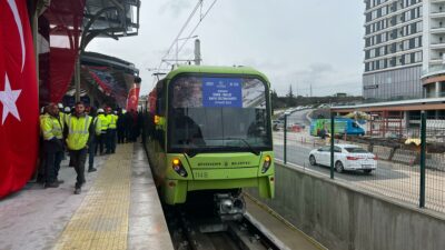 Emek-Şehir Hastanesi metro hattının ilk istasyonu açıldı